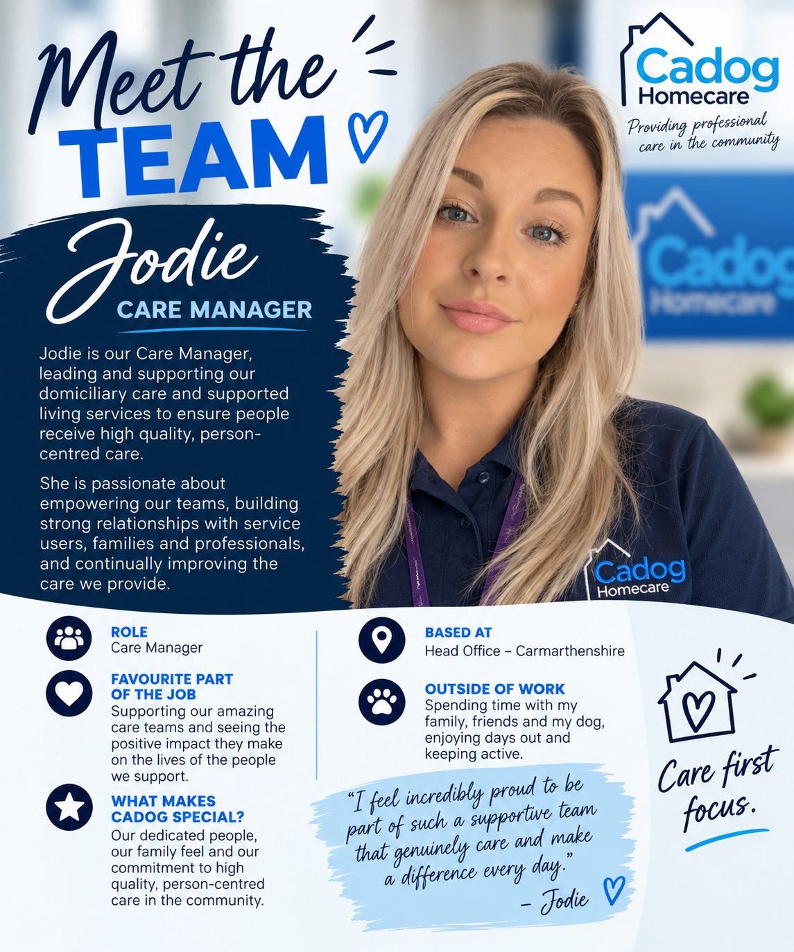 Jodie - Care Manager